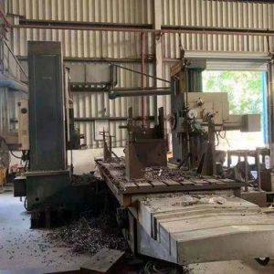 在位出售二手汉川4x1.4米数显卧式双面镗铣床二手汉川双面镗